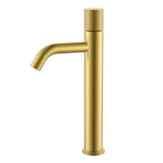 Смеситель для раковины Boheme Stick Touch 122-MG.2 золото матовое